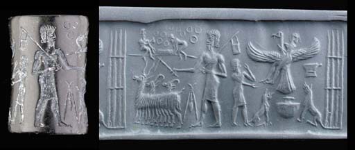 3d - Nephilim giant Etana takes flight; ruled as King for 1,500 years approx. 2334-2154 B.C.