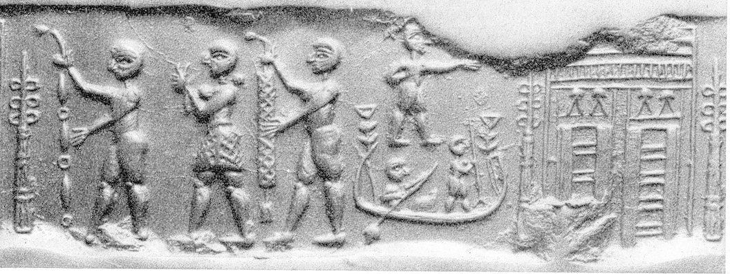 12 - Eridu artifact of Enki's residence by the Persian Gulf on the Euphrates River