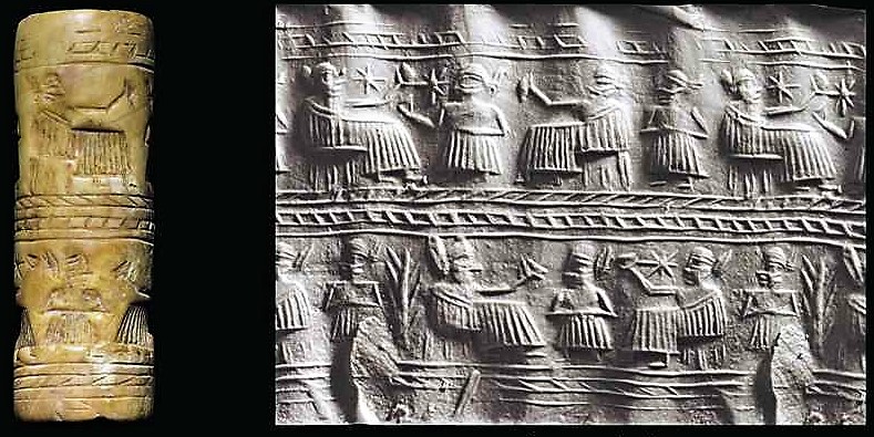 1 - Ninlil & Enlil served by early earthlings; a high-priest acted as butler to his god in the temple