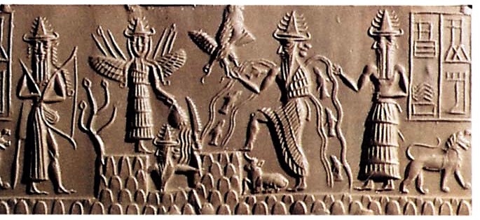 3b - Enlil, Inanna, Utu, Enki, & Isimud