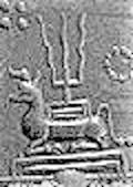 2 - Adad's Fork Lightning & Bull symbols