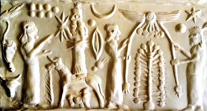 20 - Ninhursag, Adad, & 2 unidentified goddesses
