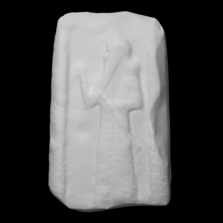5f - Tukulti-Ninurta I stele, artifact meant to last for all time so that they & their gods are never forgotten, well, mankind was given an erased section of our heritage now becoming reborn