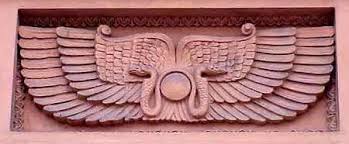 6 - winged sky-disc of the gods on Earth