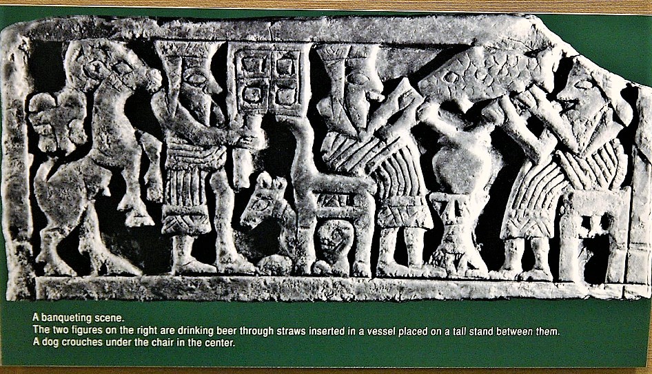 4 - unidentified god, Bau, & spouse Ninurta; gods and their elixer