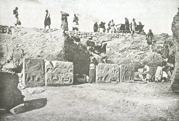 hoofed animal, etc., artifacts from long, long ago