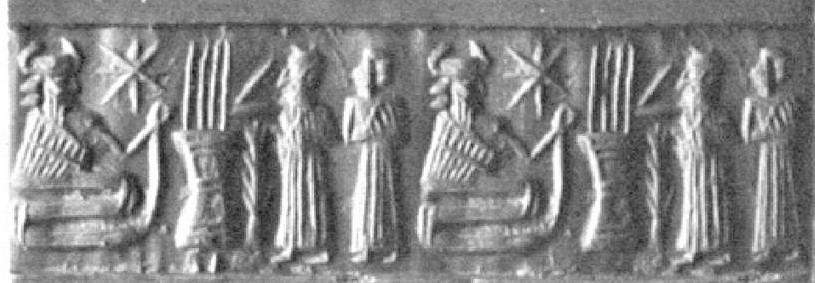 8 - Enki & Ningishzidda inform Noah & spouse of the coming doomsday flood