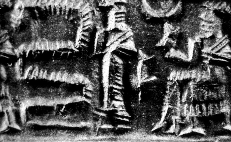 8h - snake god Ningishzidda & his father Enki; Ningishzidda, a god born on Earth, & Noah are both sons to Enki, and are therefore half brothers by DNA