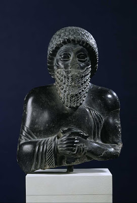 6ab - Ur-Ningirsu, in the line of semi-giant Nephilim beings who were semi-divines appointed by the gods to authority positions of king or high-priest over the earthlings 
