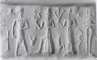 70 - Nannar, Adad, Nergal, & naked inanna, spouse to the king
